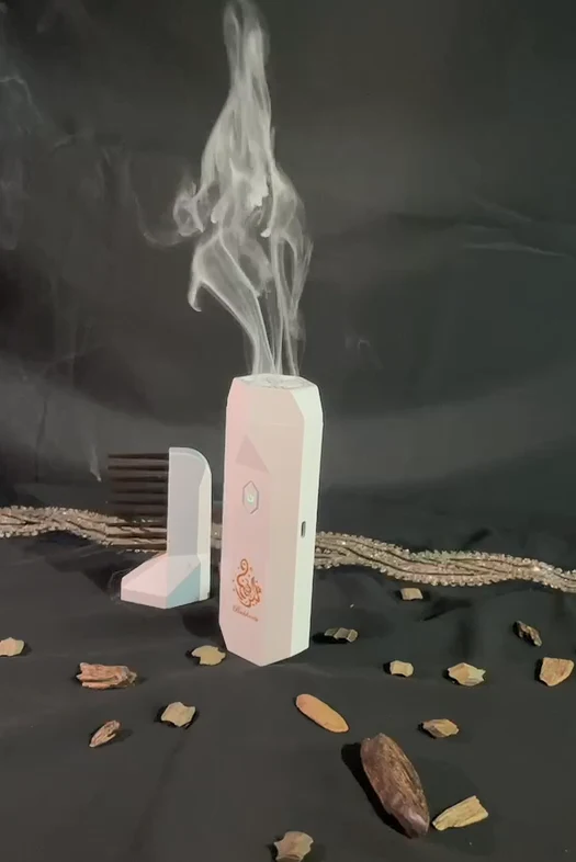 CRONY B26 Comb Bukhoor USB Portable Women Hair Bakhoor Incense Burner Dukhoon Electric Portable Incense Burner - Image 15