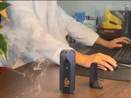 CRONY B26 Comb Bukhoor USB Portable Women Hair Bakhoor Incense Burner Dukhoon Electric Portable Incense Burner - Image 18