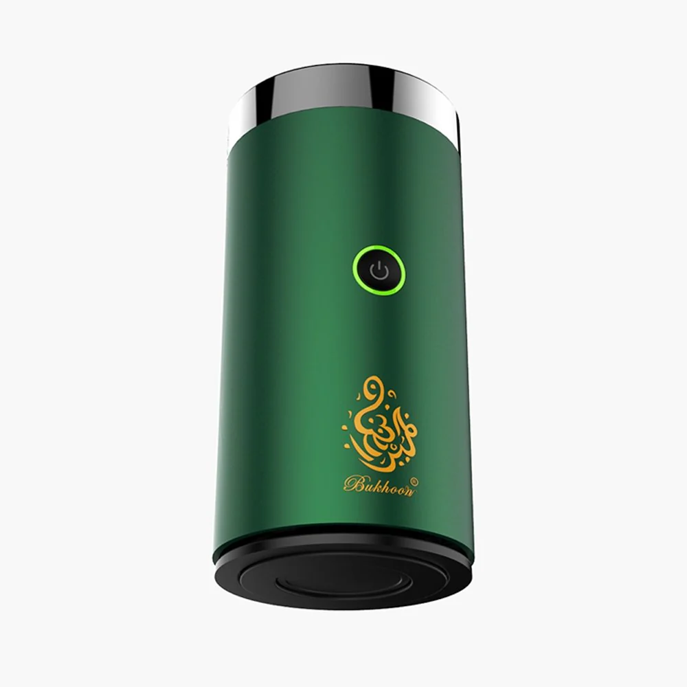 Crony B50 Car Bukhoor USB Type-C Power Bakhoor Rechargeable | Dark green - Image 4