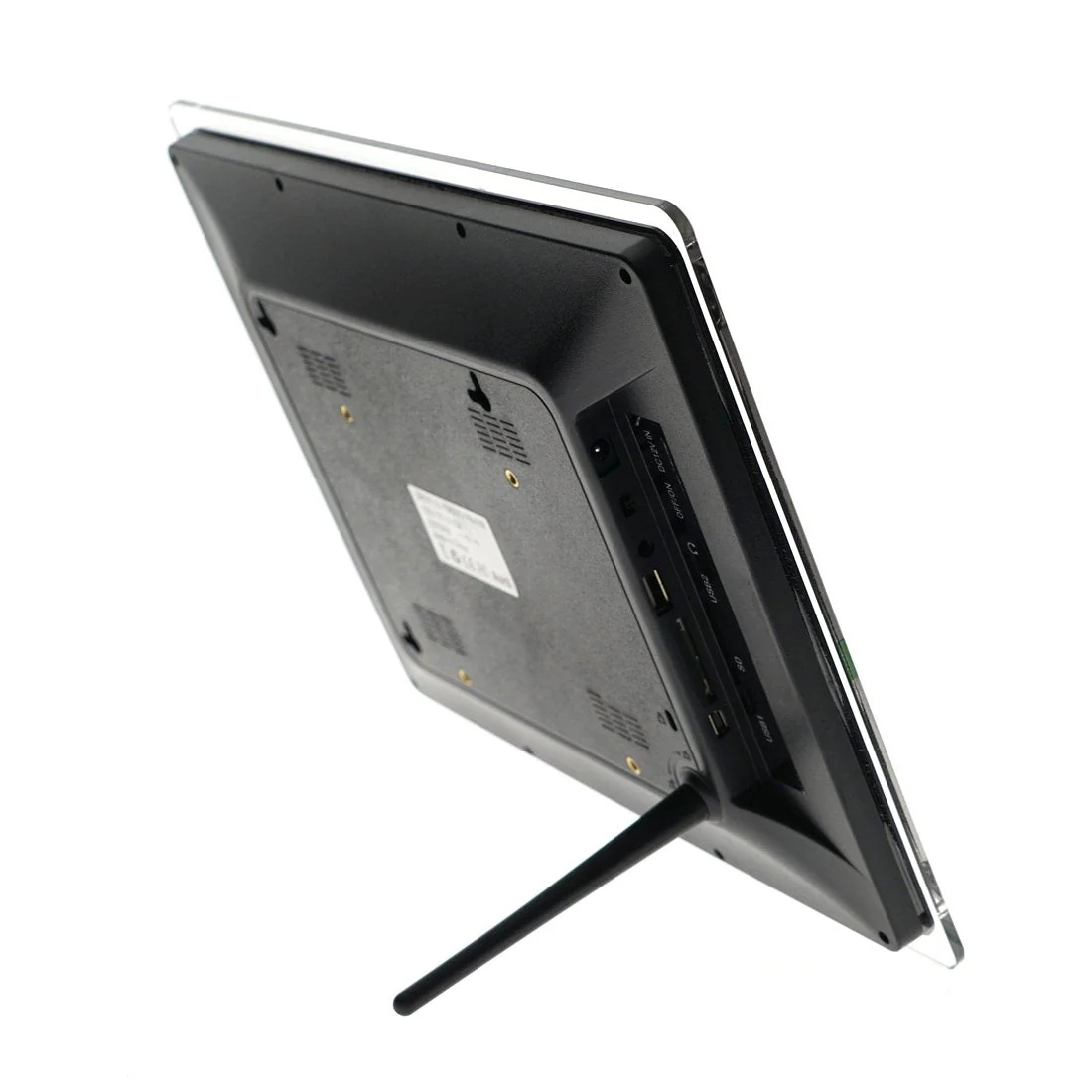 CRONY 12inch Photo Frame HD Digital Picture Frame Supports Music, Video & Film | Black - Image 2