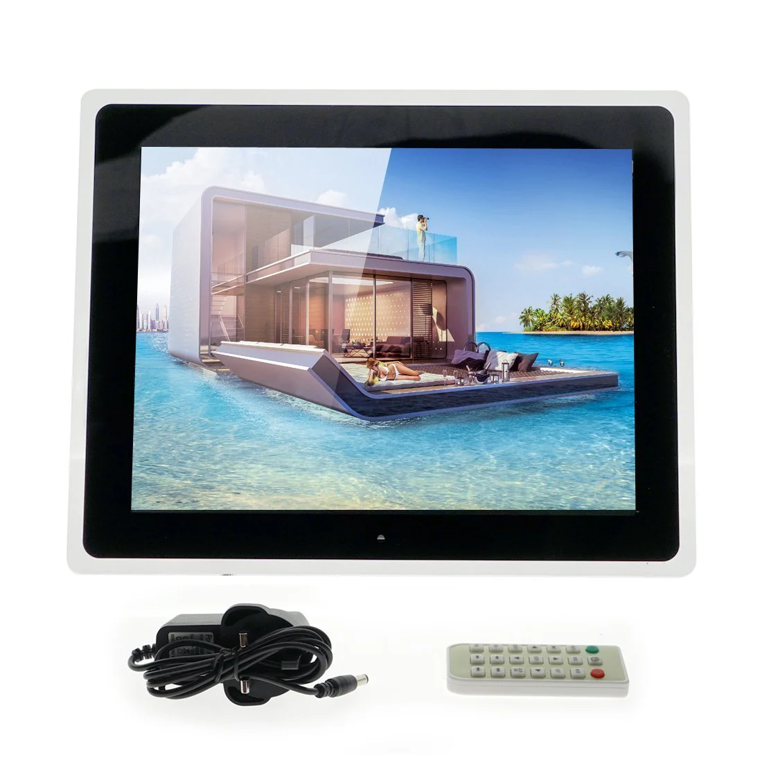 CRONY 12inch Photo Frame HD Digital Picture Frame Supports Music, Video & Film | Black - Image 5