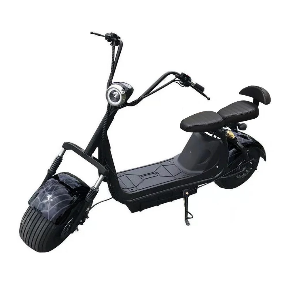 CRONY BIG HARLEY+LI-ion battery+BT+double seat Electric motorcycle | BLUE - Image 2