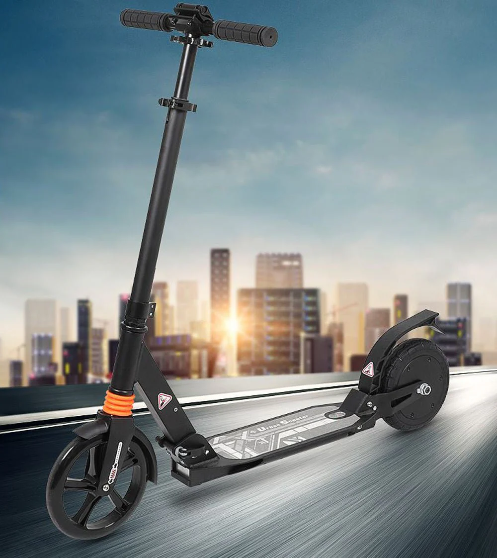 CRONY C2  250W 4AH Children Aluminium Folding Scooter Max Speed 15KM/H Distance 6-10KM Easy Foldable Shock Absorption Front & Rear - Image 12
