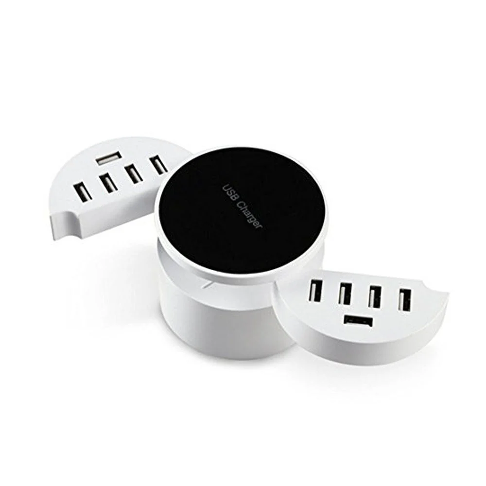 CRONY circle-10 USB Charger Universal 10 USB Port Smart Charger For Mobile Phone Tablet - Image 3