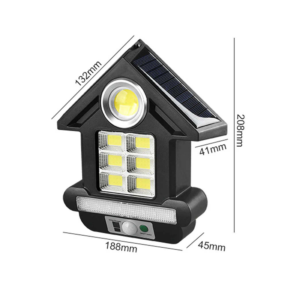 CRONY CL-S180 Solar induction street lamp LED Large Size Solar Street Lights Outdoor IP67 Waterproof with Remote - Image 13