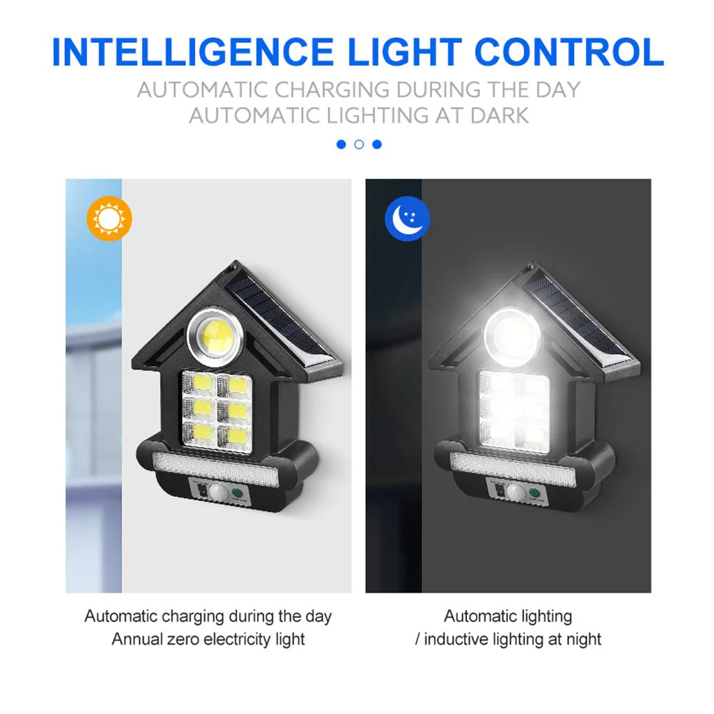 CRONY CL-S180 Solar induction street lamp LED Large Size Solar Street Lights Outdoor IP67 Waterproof with Remote - Image 3