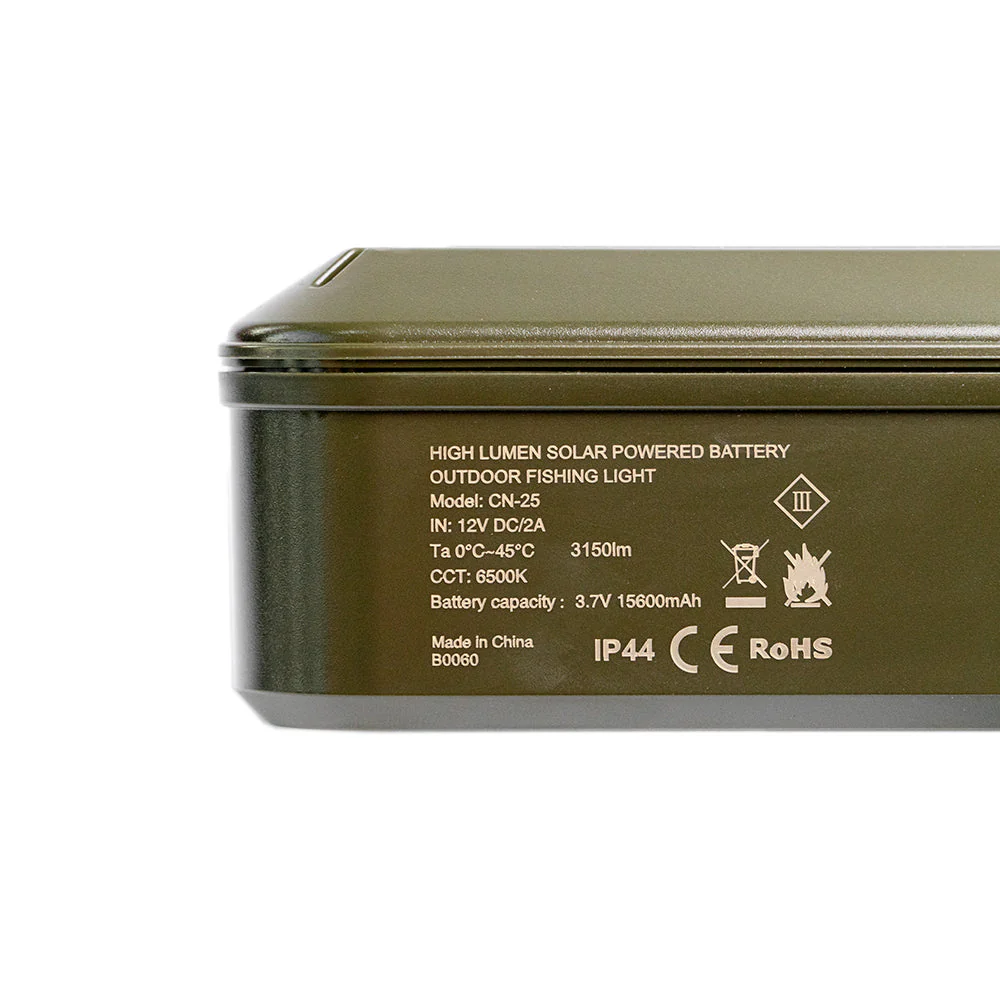 Crony CN-25 High Lumen Solar powered Battery outdoor fishing light Camping LED Light With 3x 5200 mAh Power Bank - Image 12
