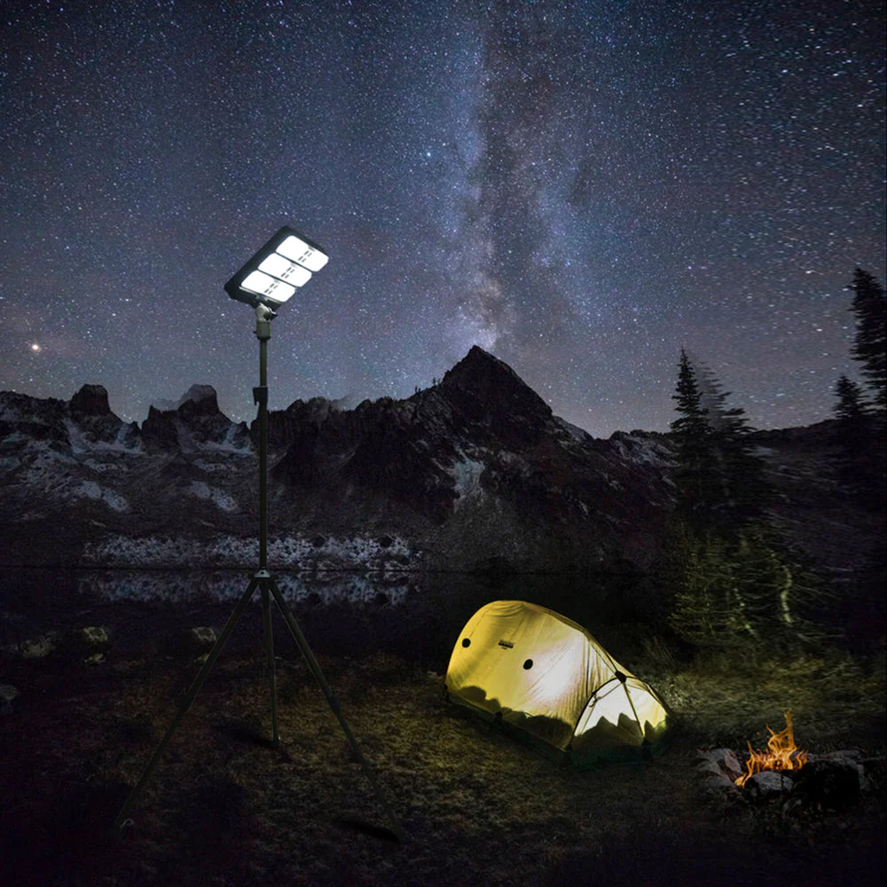 Crony CN-25 High Lumen Solar powered Battery outdoor fishing light Camping LED Light With 3x 5200 mAh Power Bank - Image 4