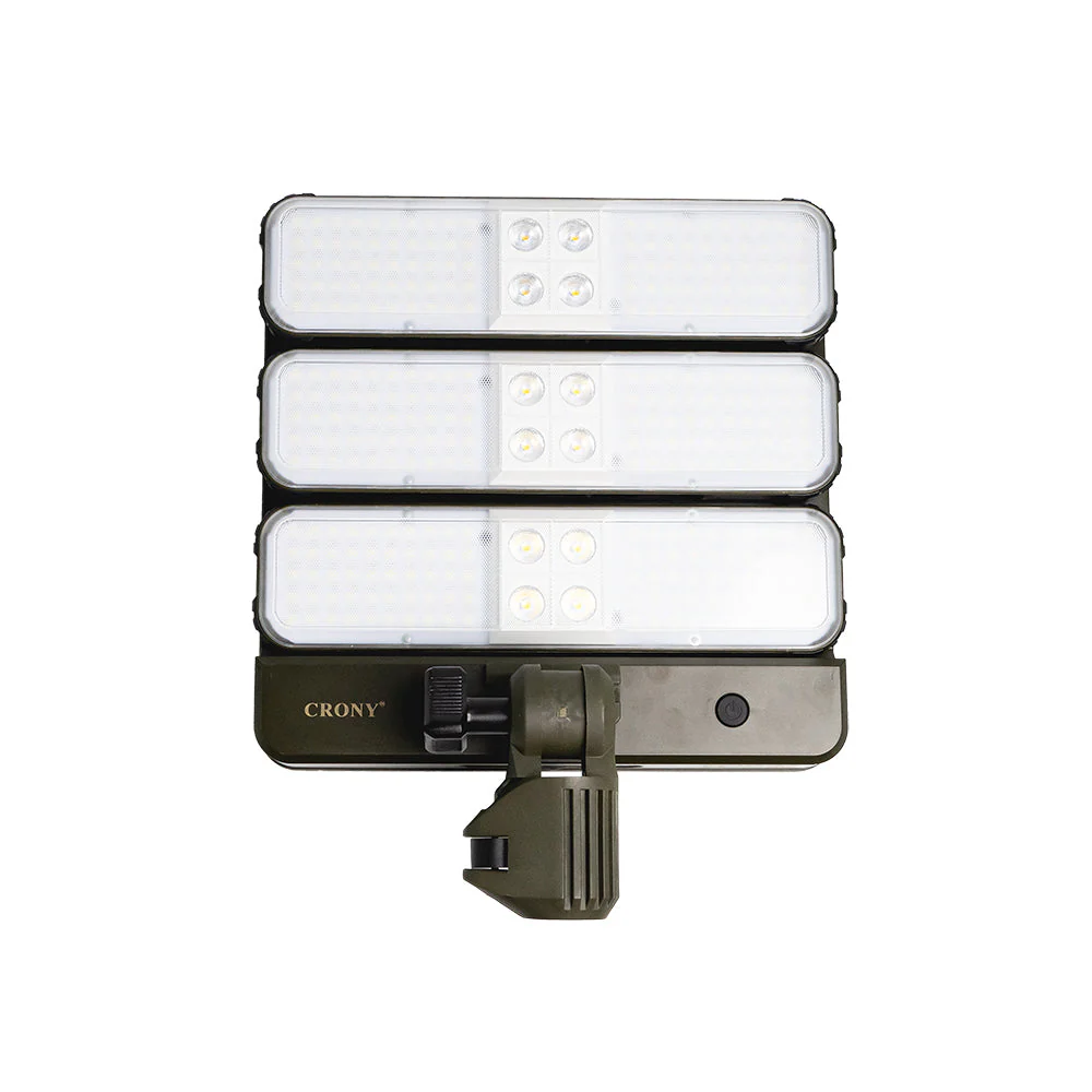 Crony CN-25 High Lumen Solar powered Battery outdoor fishing light Camping LED Light With 3x 5200 mAh Power Bank - Image 7