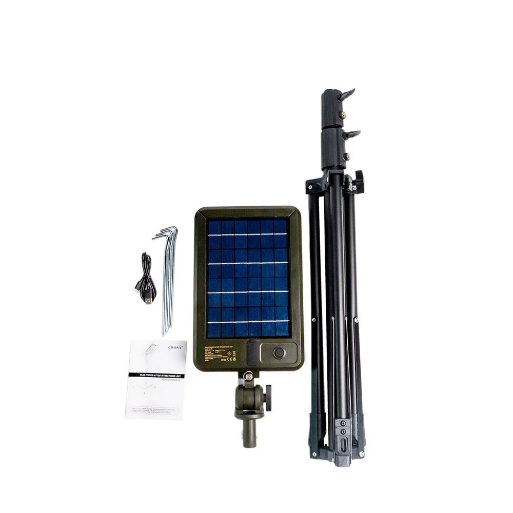 CRONY CN-26 Solar powered Battery outdoor fishing light - Image 2