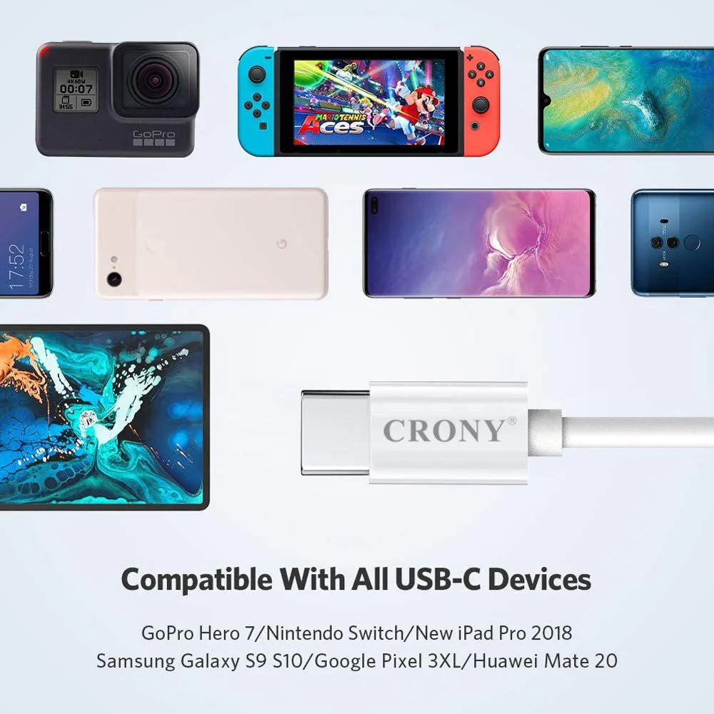 CRONY CR-002 Support Super Fast Charge&Data U-C Cable 5A - Image 8