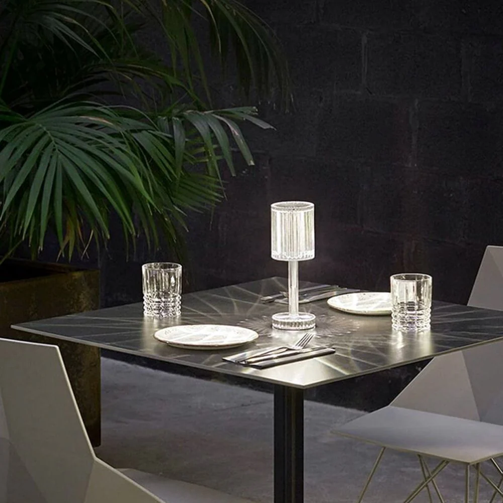 CRONY Diamond lamp 16 color RGB touch color + remote and recharge Crystal Diamond Table Lamp - Image 11