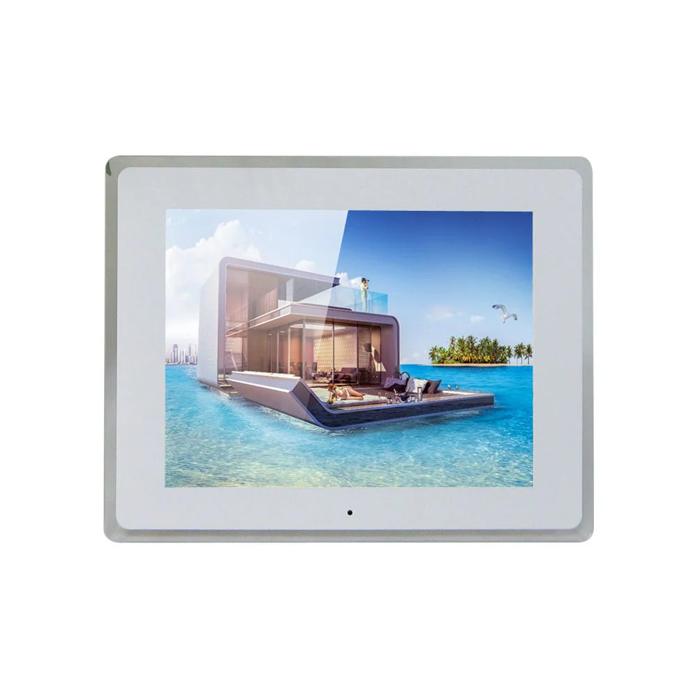 Crony 12inch Photo Frame with High Resolution and Widescreen LCD, Music and HD Video | white