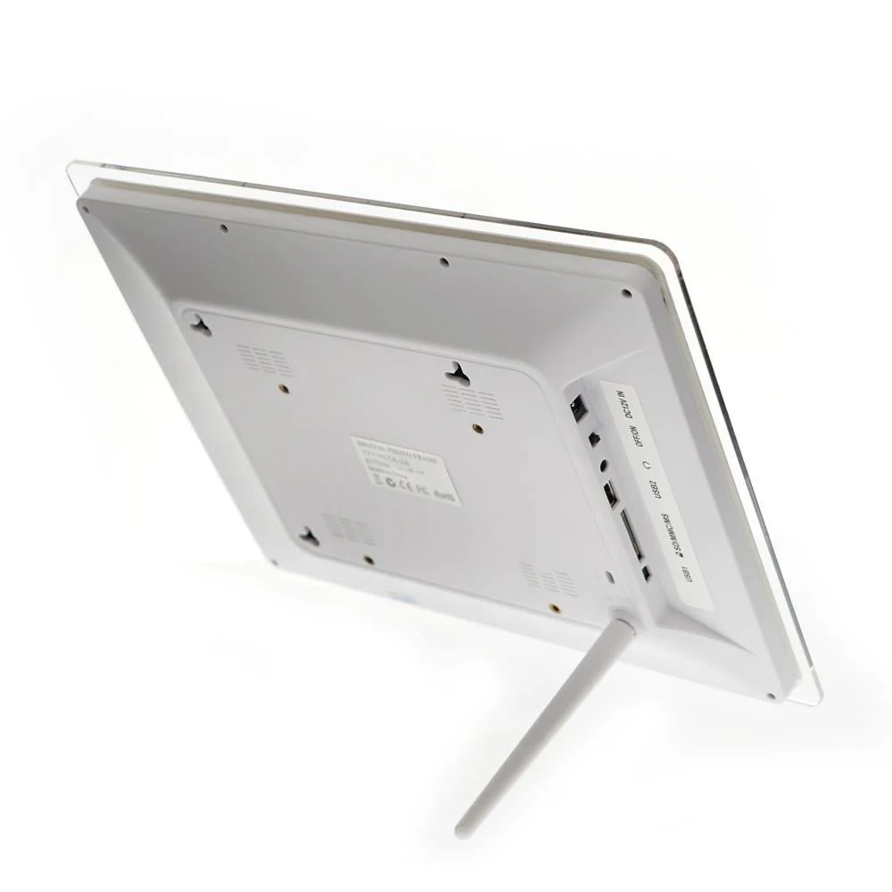 Crony 12inch Photo Frame Best Video Photo Frame,  HD Digital Picture Frame Supports Music, Video & Film -White - Image 6