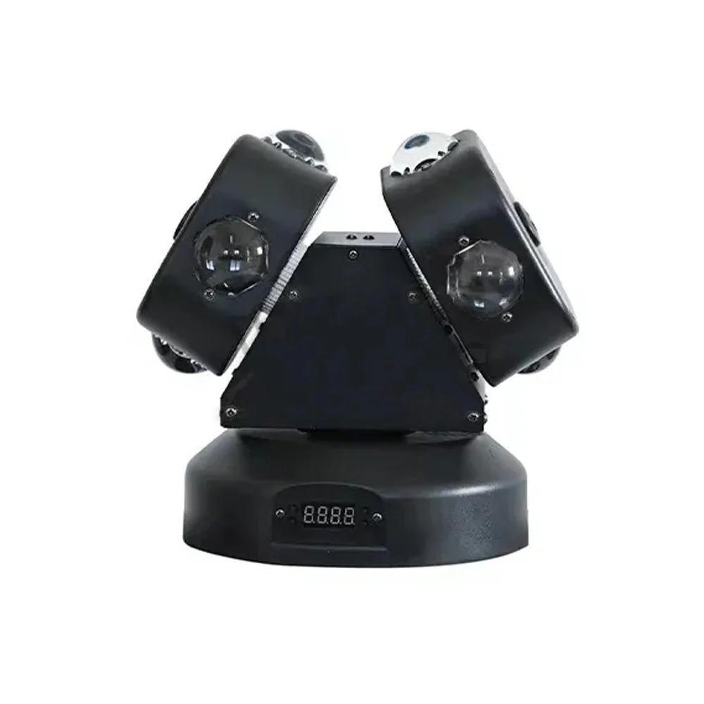 CRONY Double-ended ball rolling LED With laser 8X10W RGBW 4in1 LED Moving Head Beam Light Rotation Double Arms beam light For DJ Party - Image 3