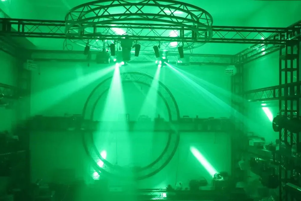 CRONY Double-ended ball rolling LED With laser 8X10W RGBW 4in1 LED Moving Head Beam Light Rotation Double Arms beam light For DJ Party - Image 6