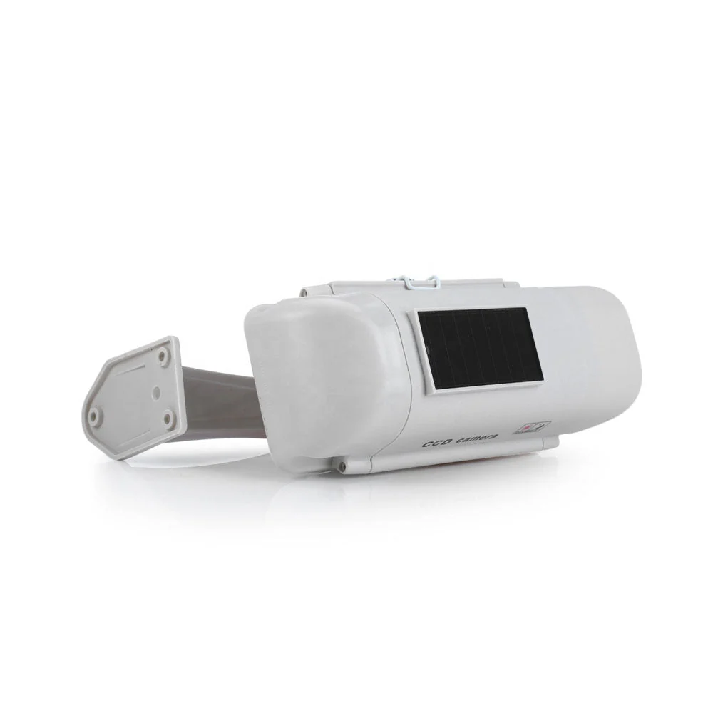 CRONY Dummy Solar Powered Camera Solar Powered Dummy CCTV Camera Solar Dummy Decoy Camera - Image 3