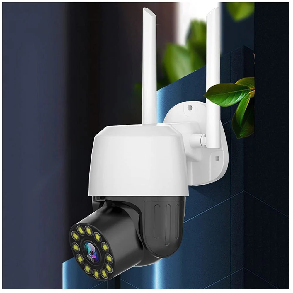 CRONY EC131 Full color night vision 1.5 inch ball machines  4X Camera WiFi Camera AI Human Detection Audio 1080P Wireless Security CCTV Cameras - Image 2