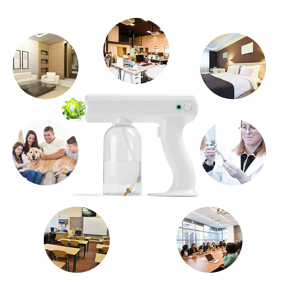 CRONY Electric disinfecting gun Disinfectant Steam ULV Gun Handheld Rechargeable Nano Atomizer - Image 6