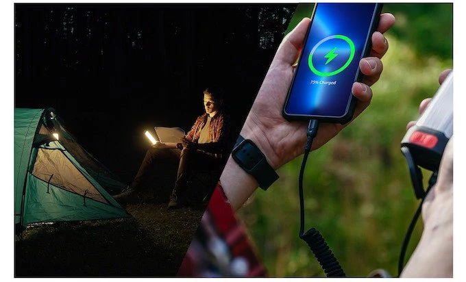 CRONY ES-L01 Solar Camping light outdoor portable Lightweight camping vintage lantern rechargeable battery camping solar light - Image 9