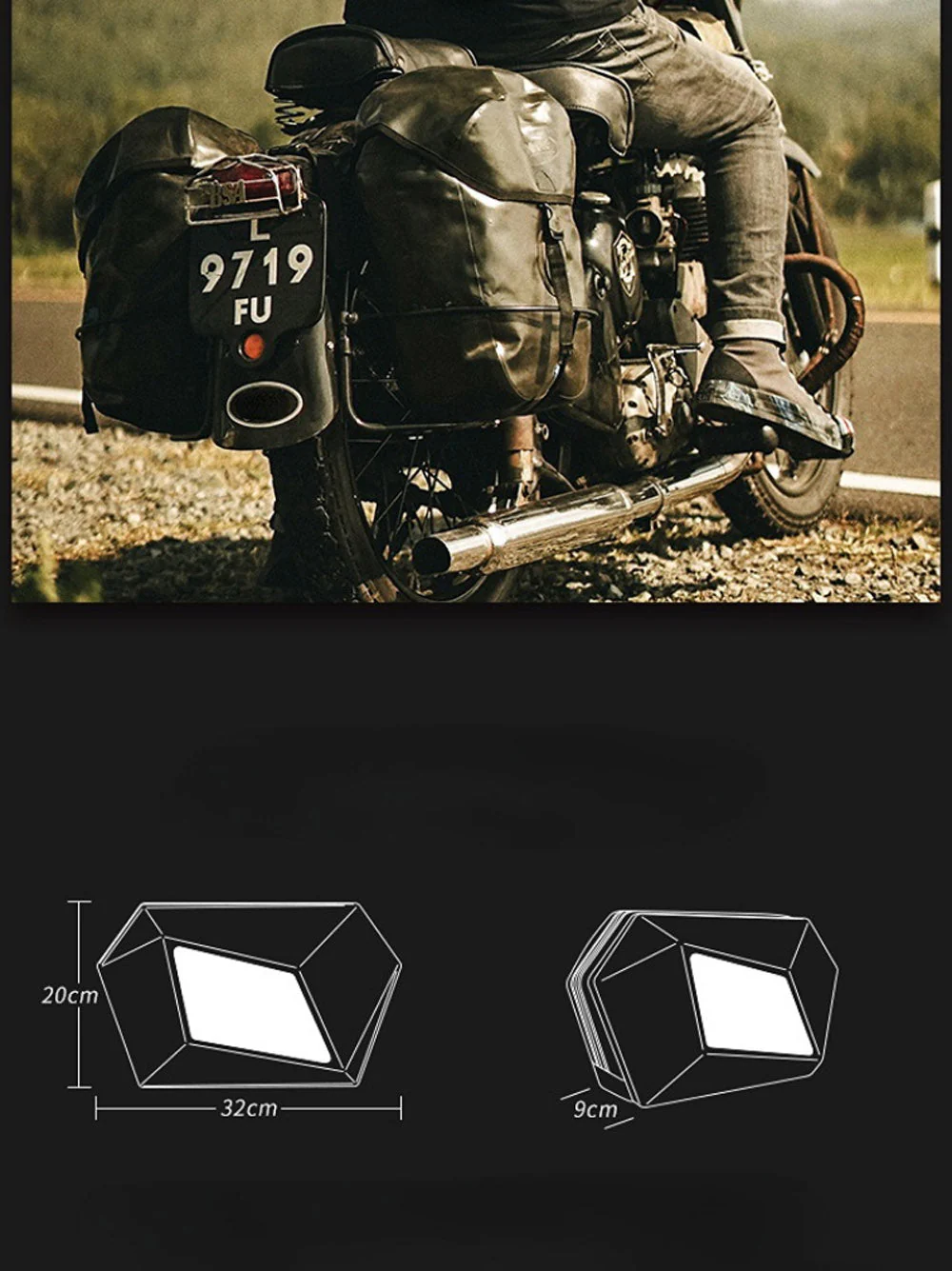 CRONY Eye of the devil LED Display Backpack Devil's Eye Travel Bag Bluetooth Waterproof Hard Shell Cool Motorcycle Riding Led Knight Backpacks - Image 16