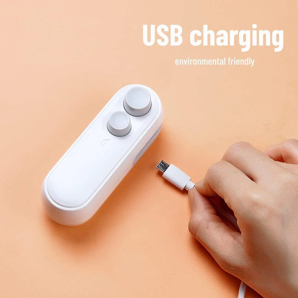 CRONY F2 Dual purpose mini sealer Mini Bag Sealer 2 in 1 Seal Cutter Heat Sealers USB Charging Portable Bag Resealer - Image 6