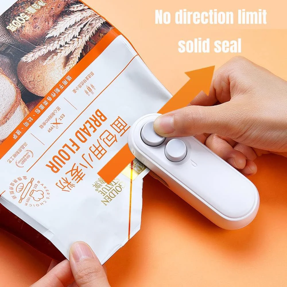 CRONY F2 Dual purpose mini sealer Mini Bag Sealer 2 in 1 Seal Cutter Heat Sealers USB Charging Portable Bag Resealer - Image 8