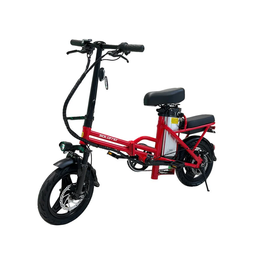 CRONY  F6 Electric Folding Bike  14 inch folding electric bicycle mini battery car small electric car instead of lithium battery - Image 13