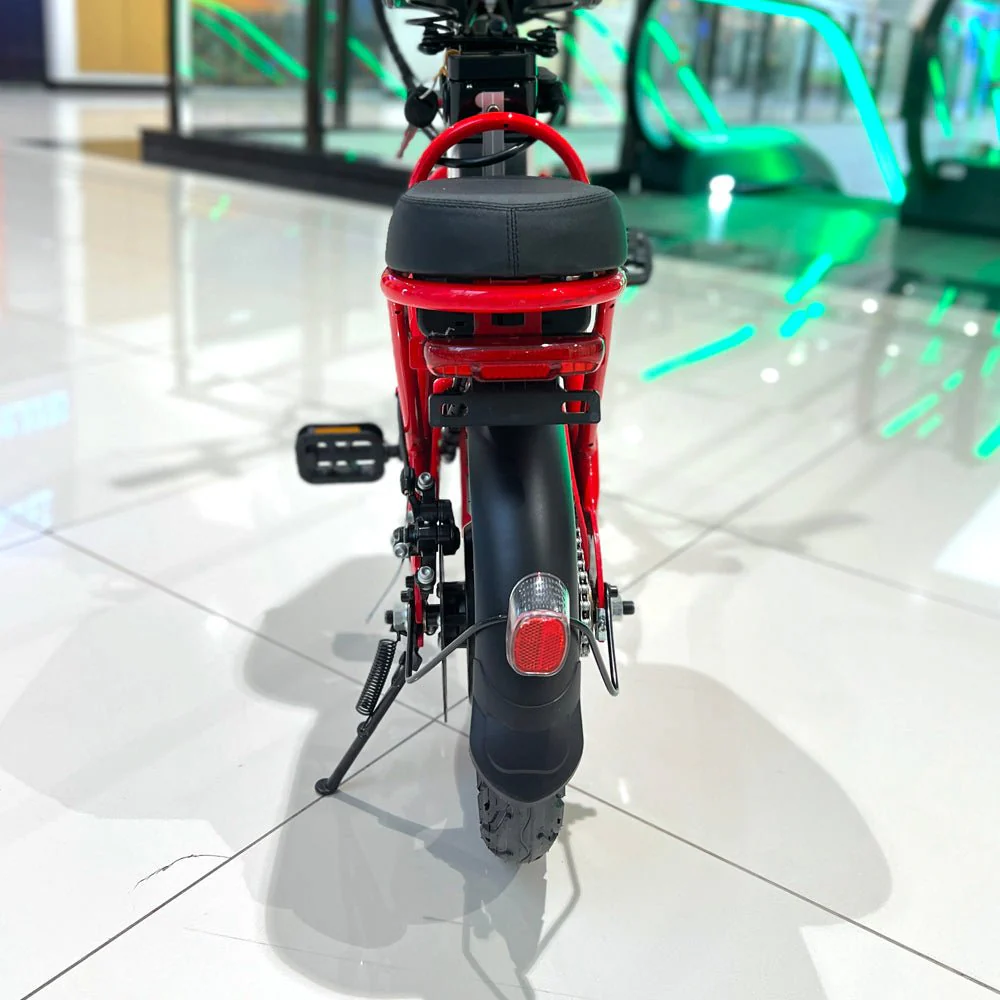 CRONY  F6 Electric Folding Bike  14 inch folding electric bicycle mini battery car small electric car instead of lithium battery - Image 14