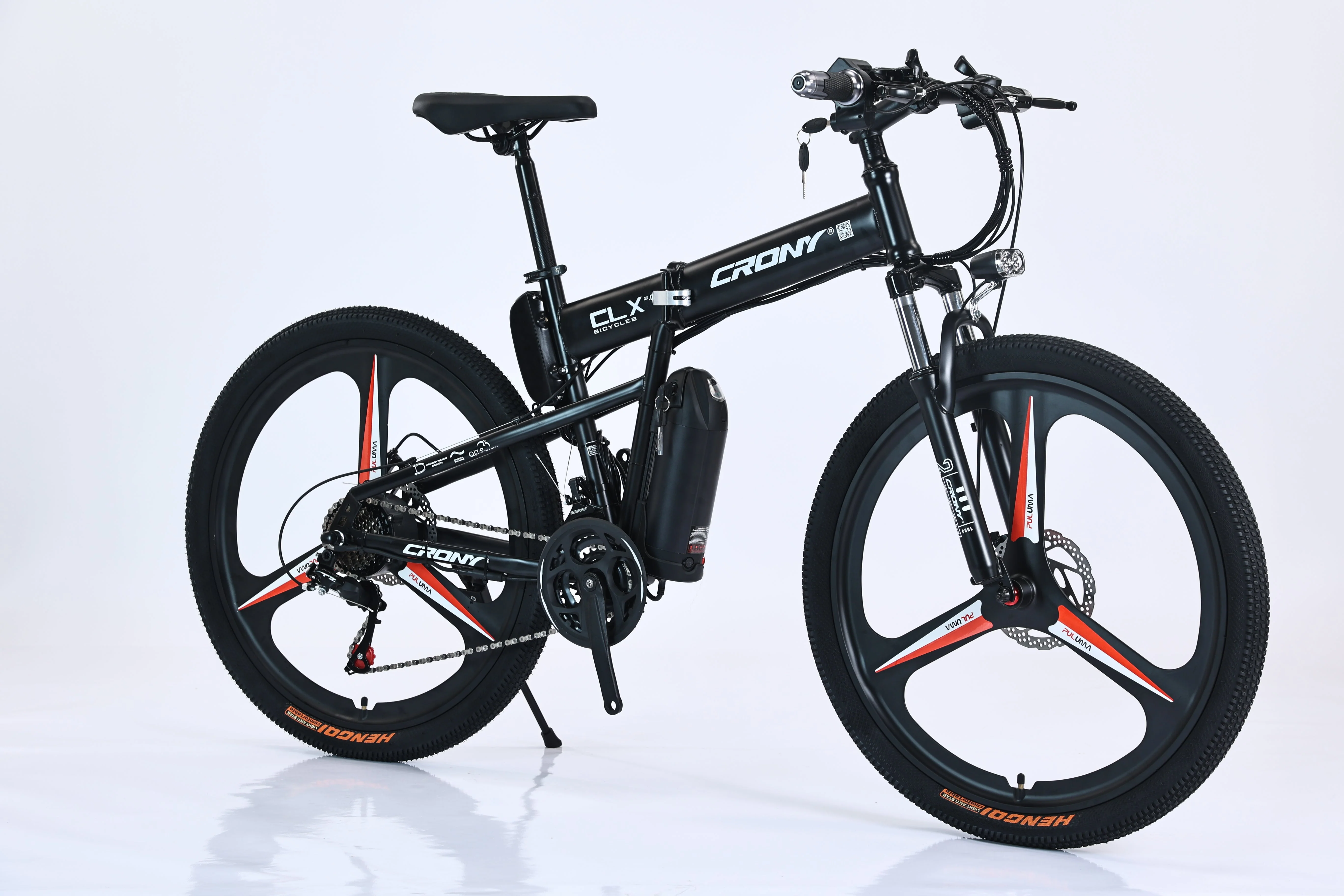 CRONY FA-018 Electric Scooter 250W Motor 36V/12AH Battery 20-50KM Range Disc Brakes Front Suspension Detachable Battery electric bike - Image 16