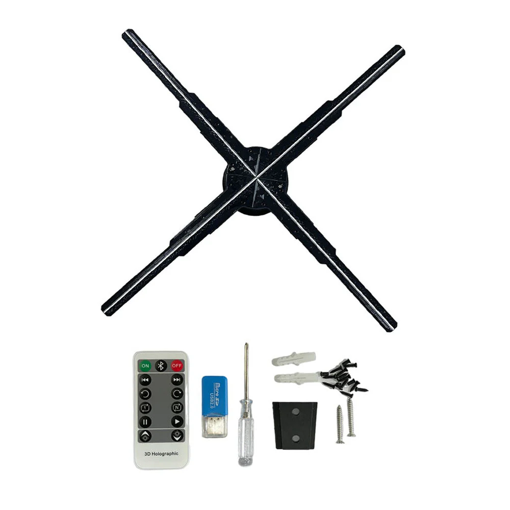 CRONY Hologram Advertising 596 light 50cm with BT+WIFI Fan Screen - Image 3