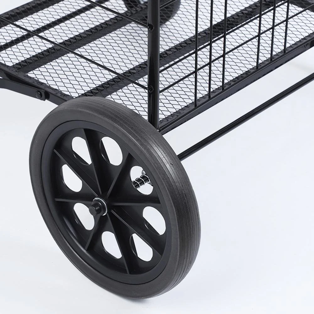 CRONY High quality Big shoping trolley Household portable Foldable Shopping Trolley on Wheels - Image 5