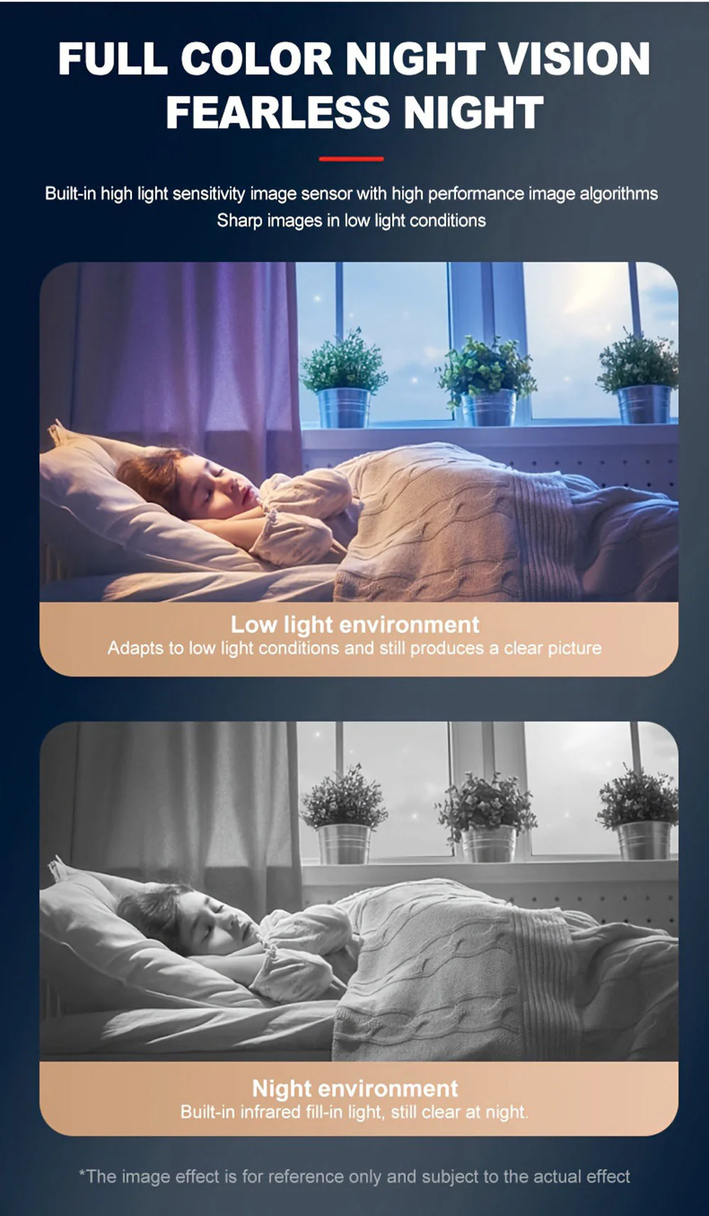 CRONY  IV-20 V360Pro APP 1080P Video Calling WIFI HD Camera One-Click Video Calling Infrared Night Vision Video Baby Monitoring Camera - Image 17