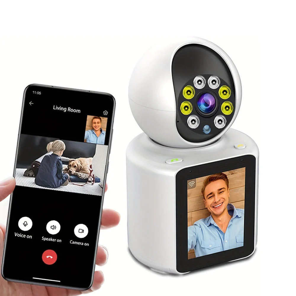 CRONY  IV-20 V360Pro APP 1080P Video Calling WIFI HD Camera One-Click Video Calling Infrared Night Vision Video Baby Monitoring Camera - Image 2