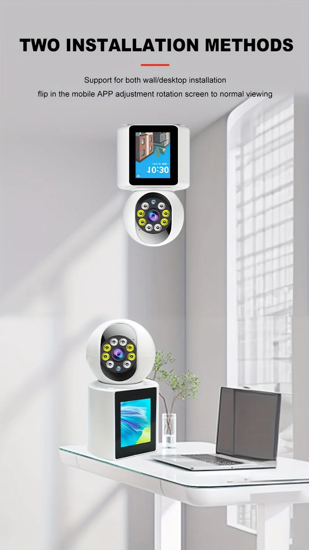 CRONY  IV-20 V360Pro APP 1080P Video Calling WIFI HD Camera One-Click Video Calling Infrared Night Vision Video Baby Monitoring Camera - Image 25