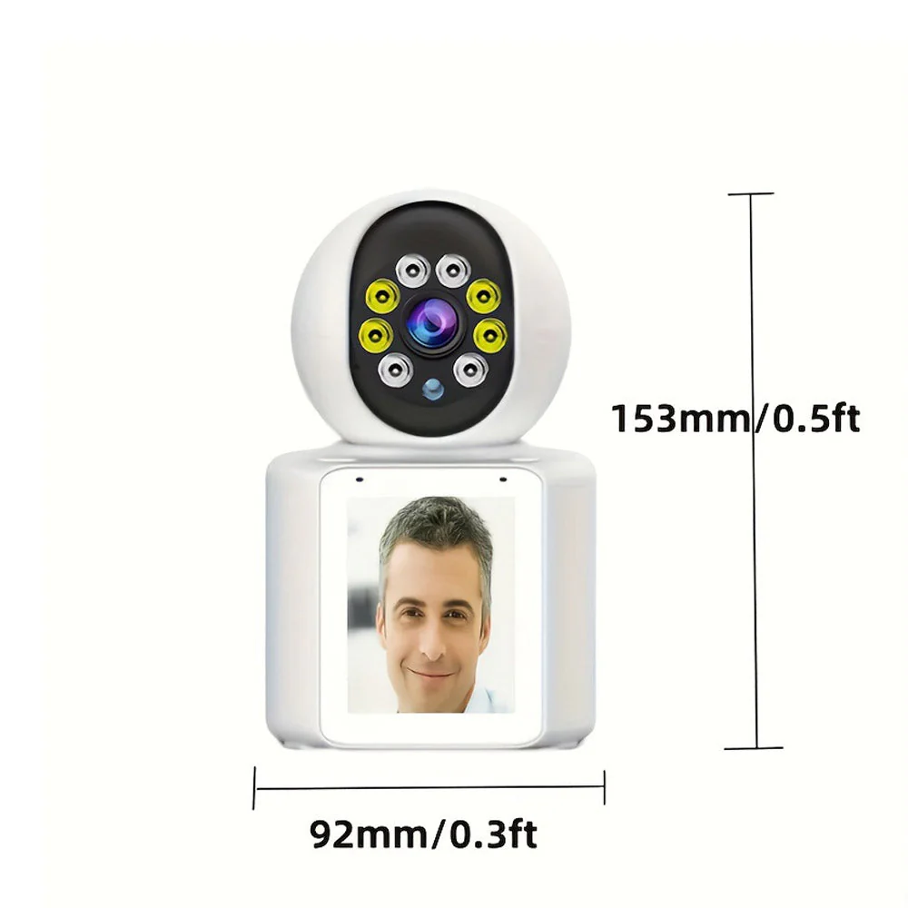CRONY  IV-20 V360Pro APP 1080P Video Calling WIFI HD Camera One-Click Video Calling Infrared Night Vision Video Baby Monitoring Camera - Image 3