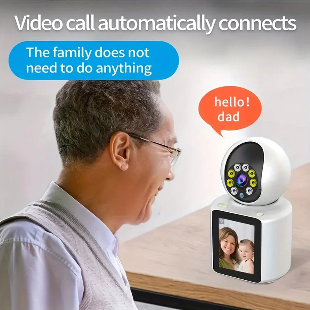CRONY  IV-20 V360Pro APP 1080P Video Calling WIFI HD Camera One-Click Video Calling Infrared Night Vision Video Baby Monitoring Camera - Image 8