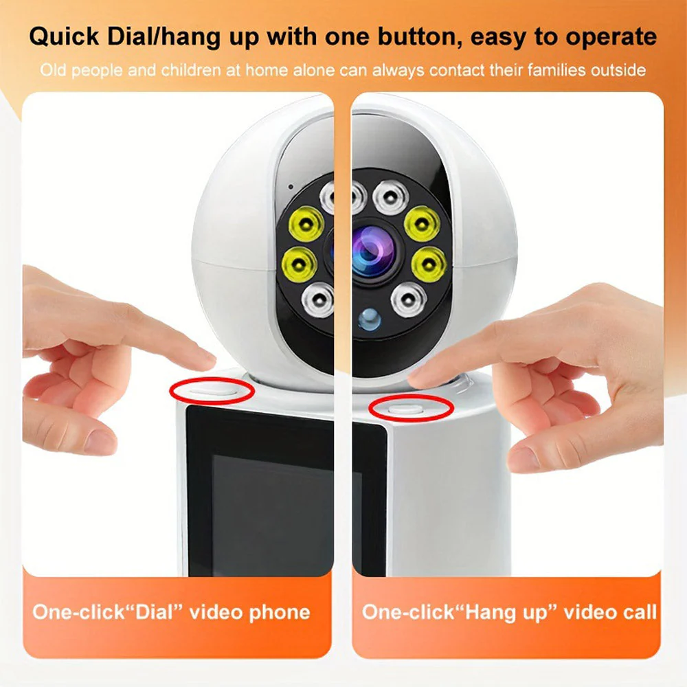 CRONY  IV-20 V360Pro APP 1080P Video Calling WIFI HD Camera One-Click Video Calling Infrared Night Vision Video Baby Monitoring Camera - Image 9