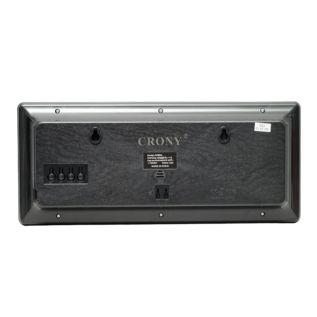 CRONY JH-3604 Led Digital Calender Clock - Image 4