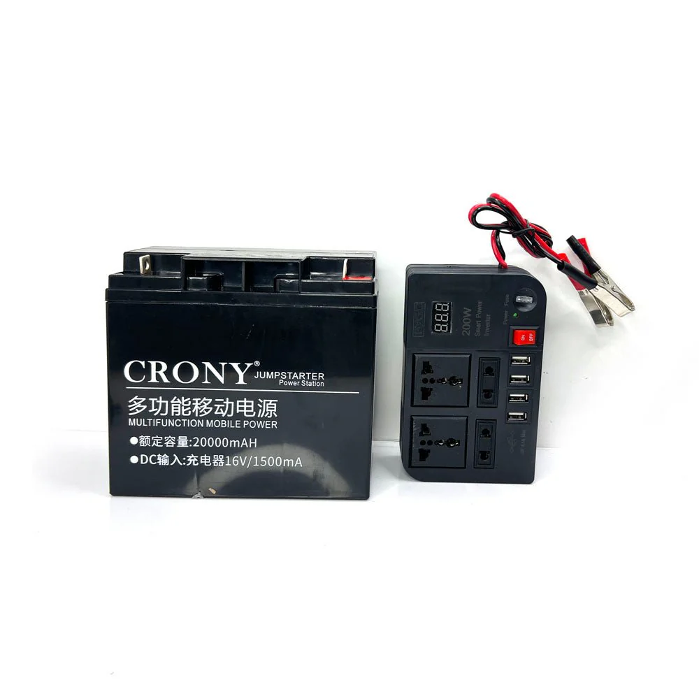 CRONY NEW K20+ K20 Multi-function mobile power supply With inverter Power Bank - Image 6