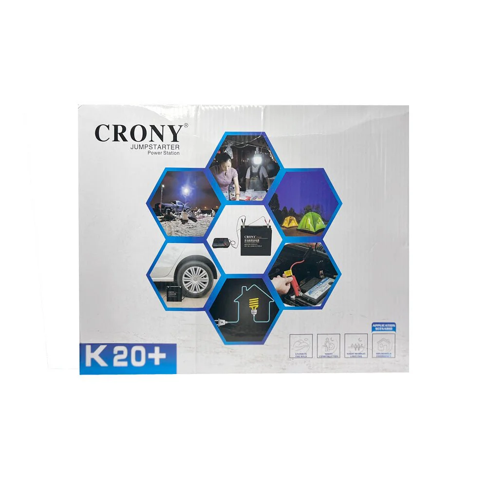 CRONY NEW K20+ K20 Multi-function mobile power supply With inverter Power Bank - Image 7