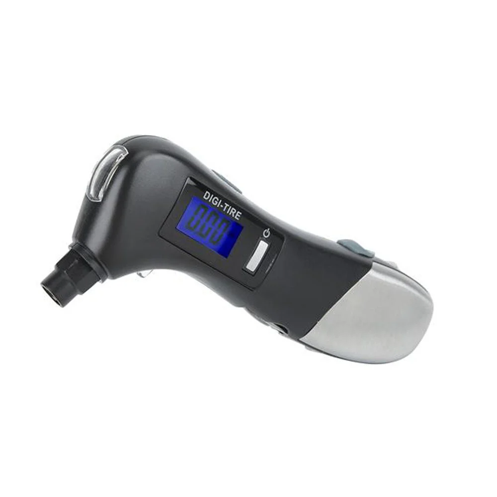 CRONY  JZ-405C Tire Pressure Measuring Mini LED Flashlight Torch Multifunction Emergency lamp