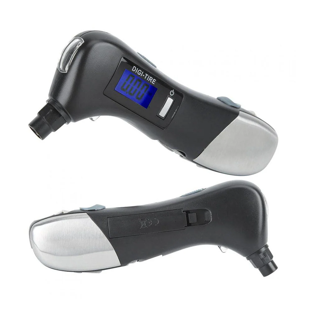 CRONY  JZ-405C Tire Pressure Measuring Mini LED Flashlight Torch Multifunction Emergency lamp - Image 6