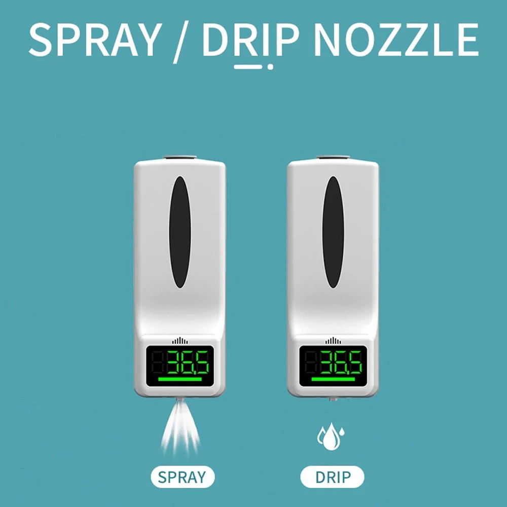 CRONY K9 Pro X Automatic Temperature Measurement&Disinfection Mach Intelligent Sensor Soap Dispenser with Thermometer Infrared Thermometer Dispenser - Image 11