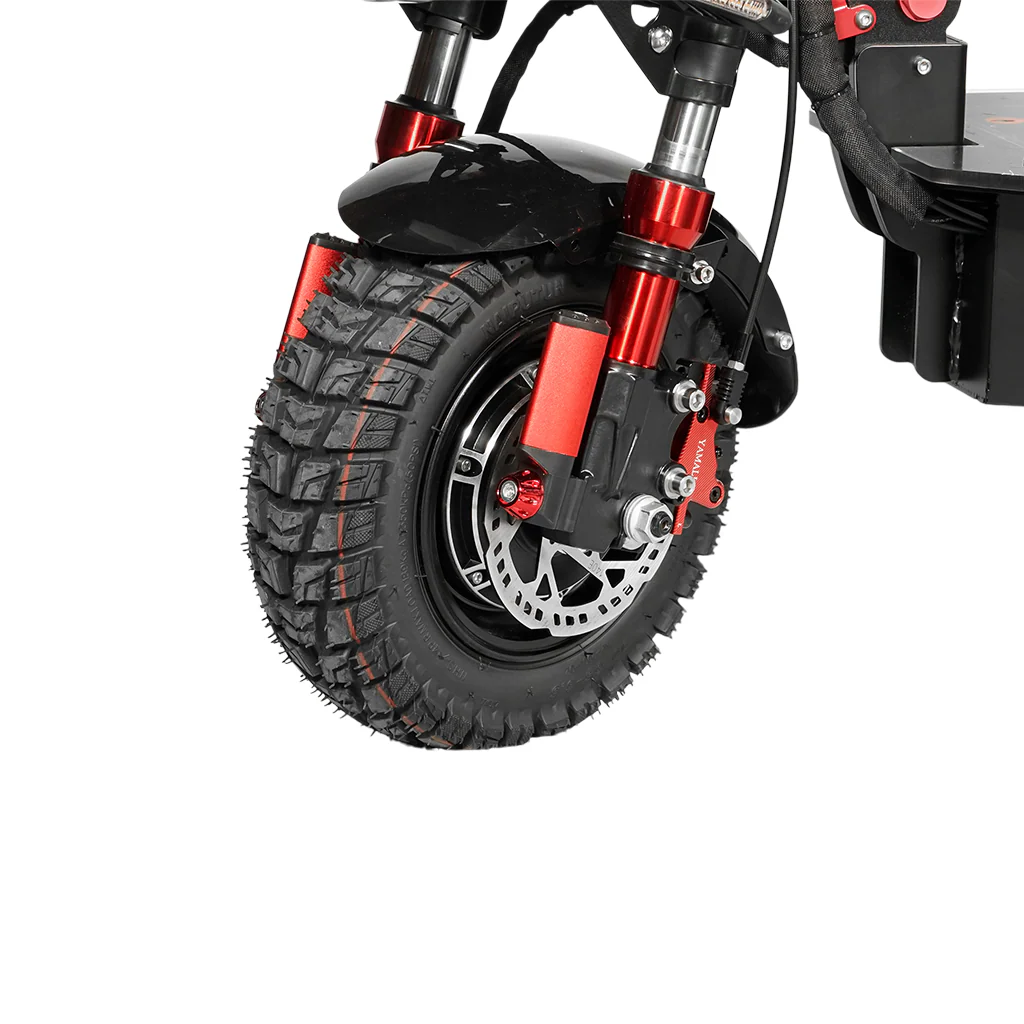 CRONY MK-11 Off Road Dual Motor 4000Wx2 Electric Scooter Big LCD Display Speed upto DiscBrake Front/Rear - Image 10