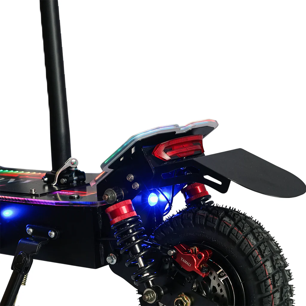 CRONY MK-11 Off Road Dual Motor 4000Wx2 Electric Scooter Big LCD Display Speed upto DiscBrake Front/Rear - Image 14
