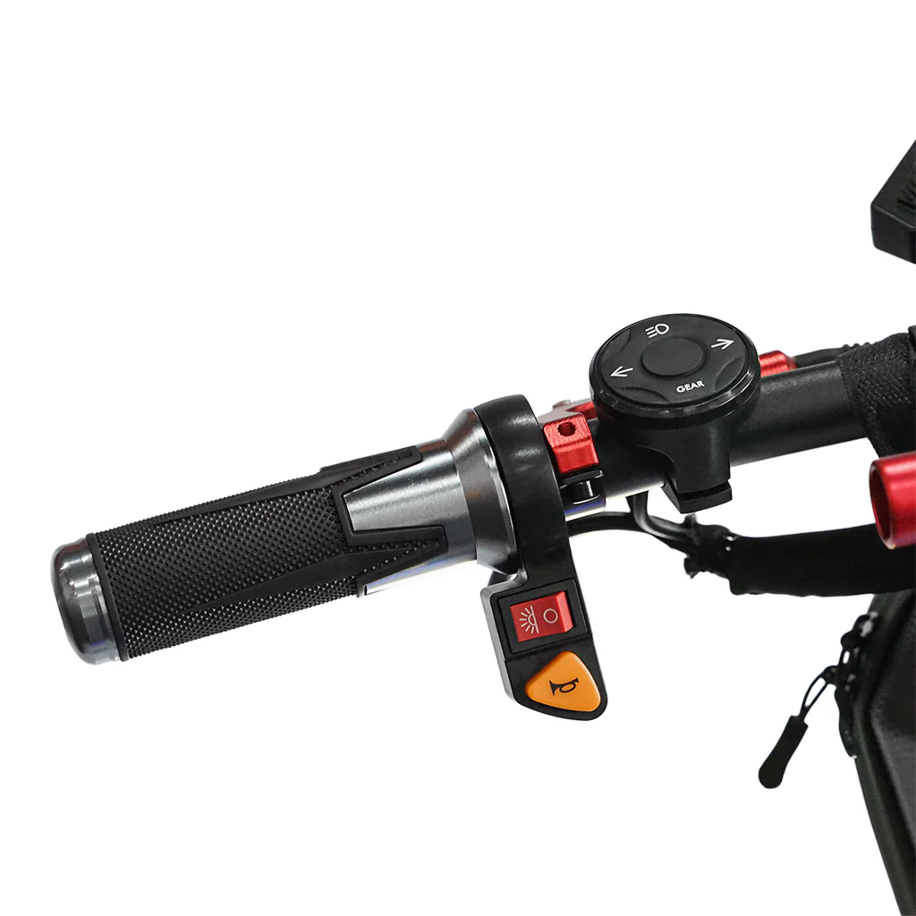 CRONY MK-11 Off Road Dual Motor 4000Wx2 Electric Scooter Big LCD Display Speed upto DiscBrake Front/Rear - Image 15
