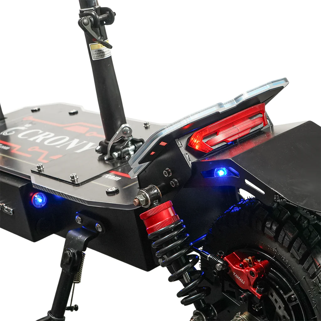 CRONY MK-11 Off Road Dual Motor 4000Wx2 Electric Scooter Big LCD Display Speed upto DiscBrake Front/Rear - Image 20
