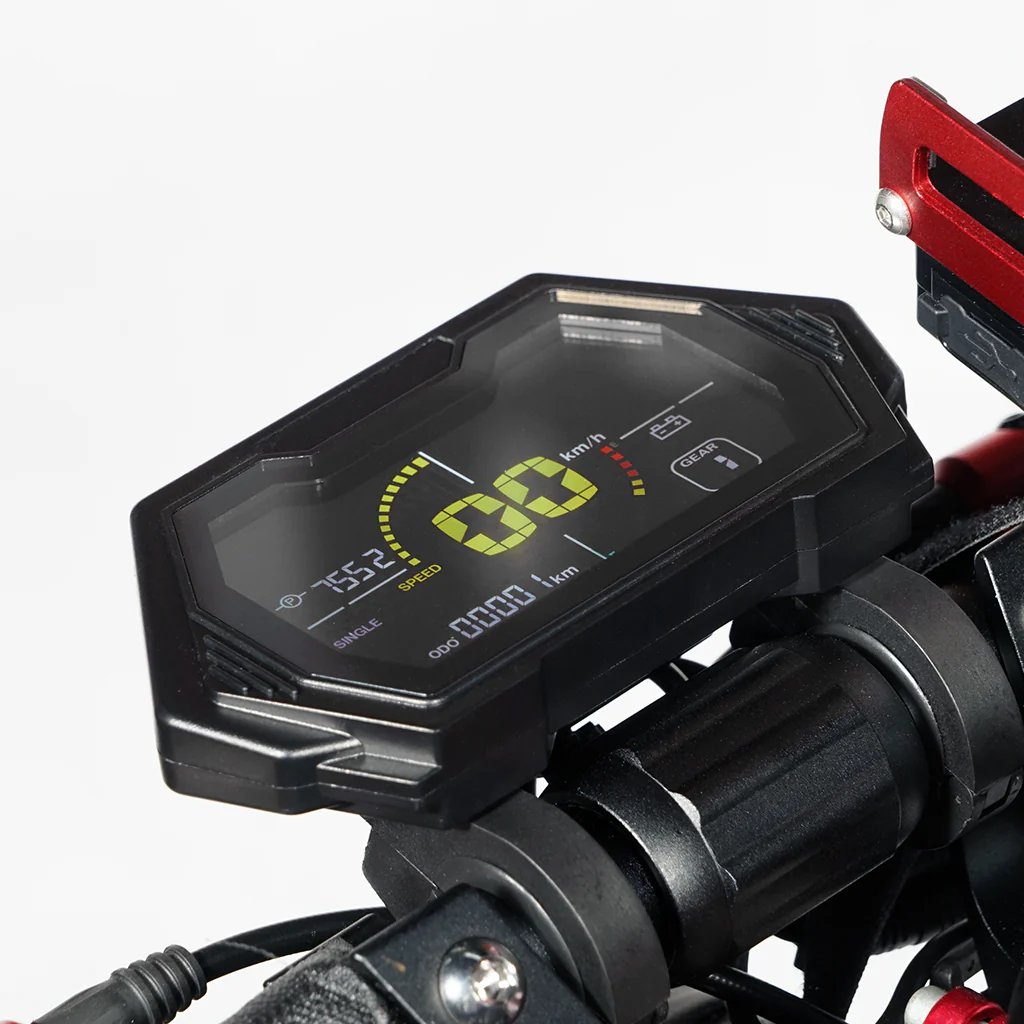CRONY MK-11 Off Road Dual Motor 4000Wx2 Electric Scooter Big LCD Display Speed upto DiscBrake Front/Rear - Image 23