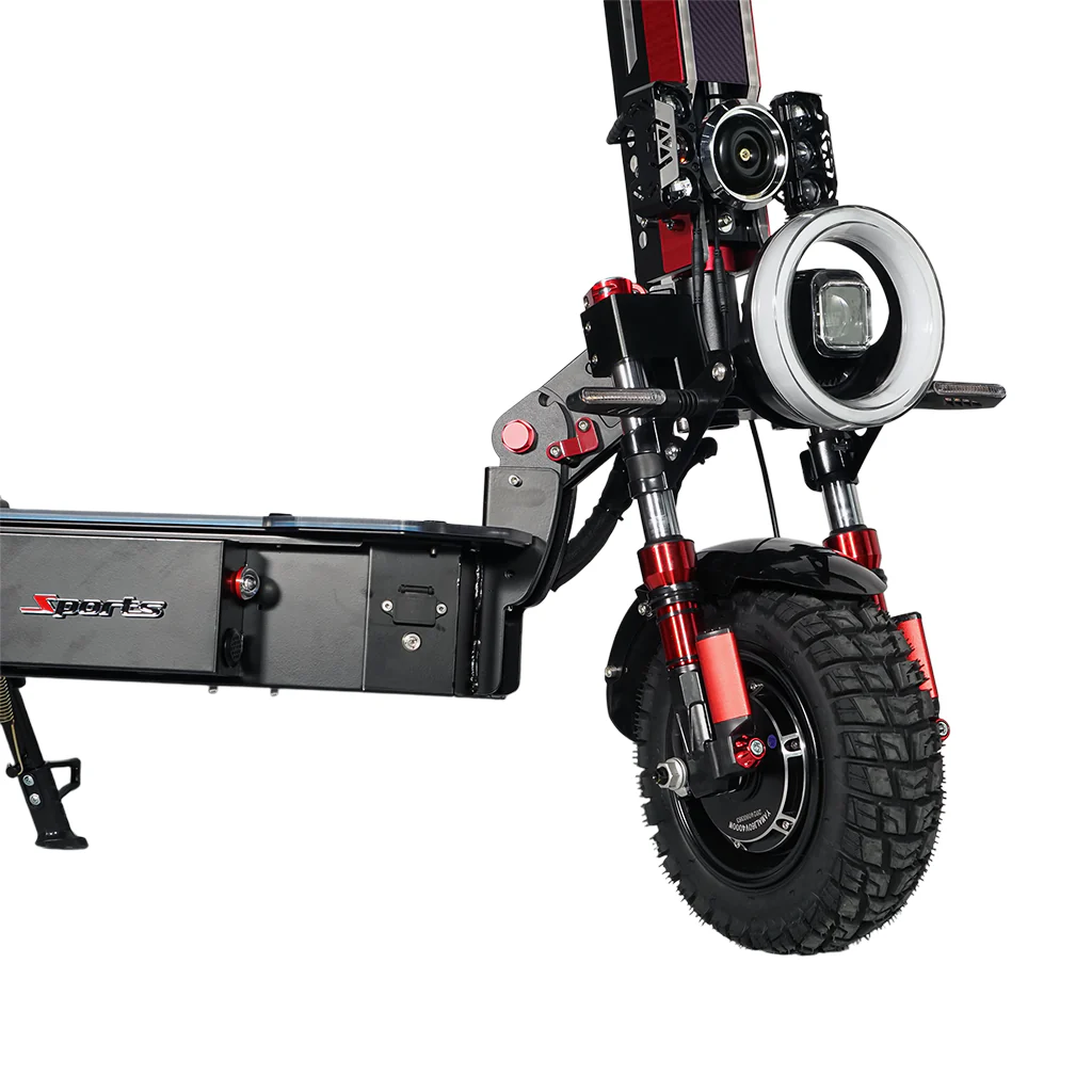 CRONY MK-11 Off Road Dual Motor 4000Wx2 Electric Scooter Big LCD Display Speed upto DiscBrake Front/Rear - Image 8